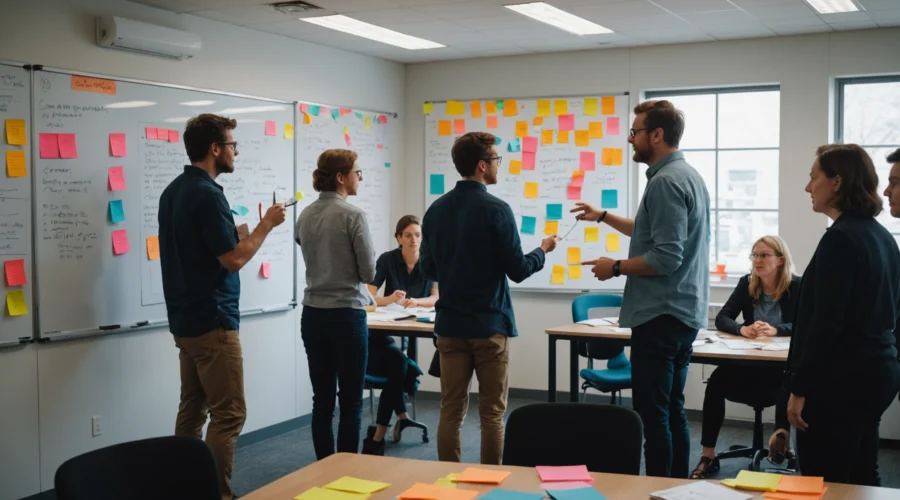 aufbau eines workshops
